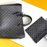 Front view of premium sleek women's handbag – women's statement bag
