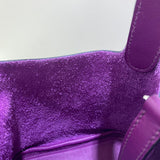 Interior view of understated premium bag