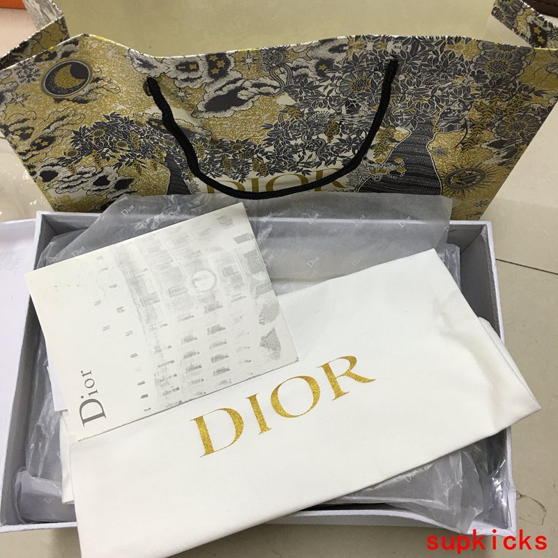 Dior Nude Chunky Platform Sneakers - Side Profile View