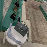 Interior view of structured premium bag