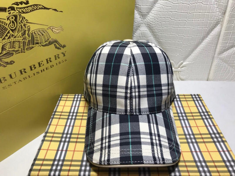 Full view of Burberry unisex cap