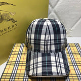 Full view of Burberry unisex cap