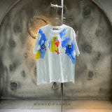 Back view of Louis Vuitton cotton t-shirt with runway-inspired design