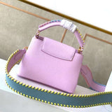 Close-up detail of sleek elevated women's handbag – women's premium purse