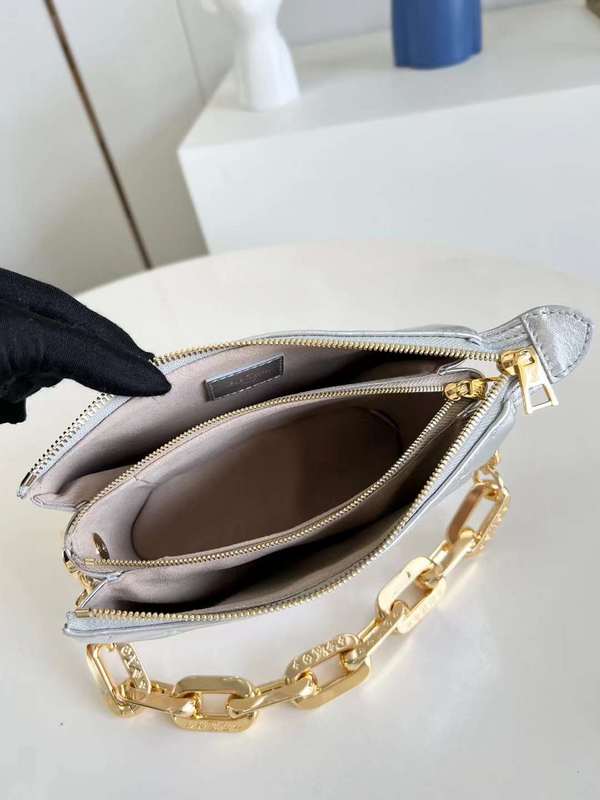 Top view of statement refined women's handbag – women's premium purse