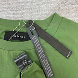 Amiri luxury t-shirt detail shot