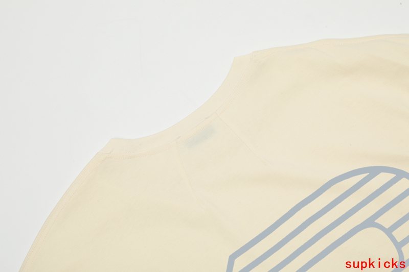 Front view of Rhude luxury clothing with logo-detail design