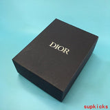 Dior Grey Low-Top Sneakers - Front View