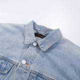 Back view of Louis Vuitton luxury clothing with relaxed-fit cut
