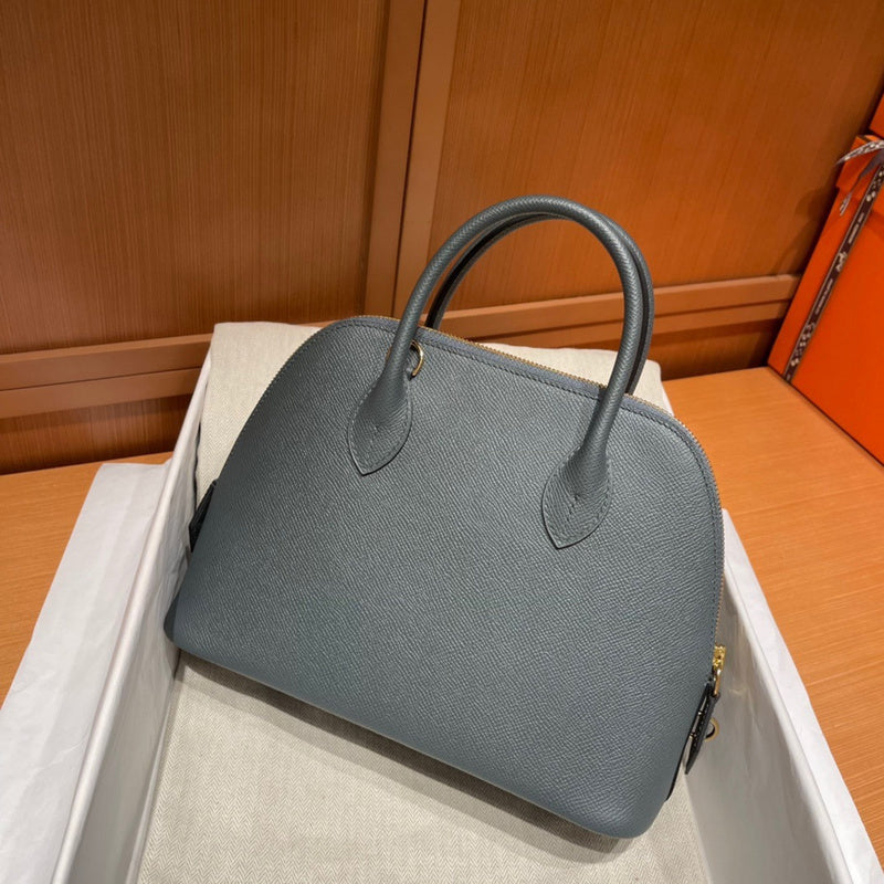 Statement bag shown from front angle