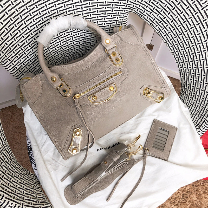 Front view of signature premium women's handbag – women's everyday handbag