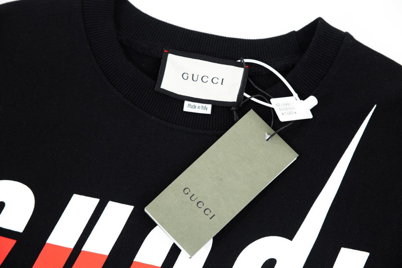 Full styled look of Gucci luxury clothing with tailored silhouette