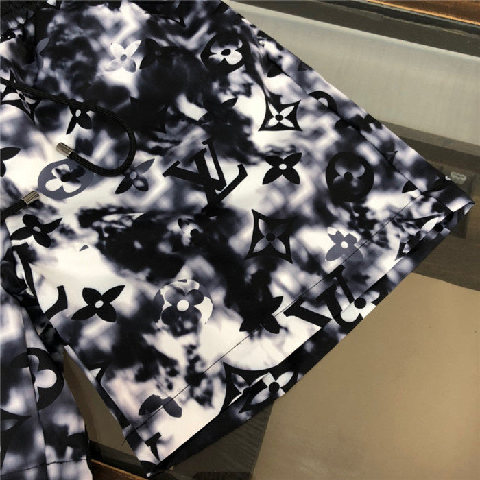 Front view of Louis Vuitton cotton t-shirt with label-forward styling