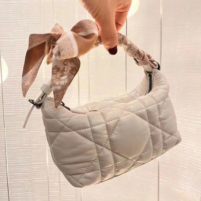 Close-up detail of elevated refined women's handbag – women's luxury handbag