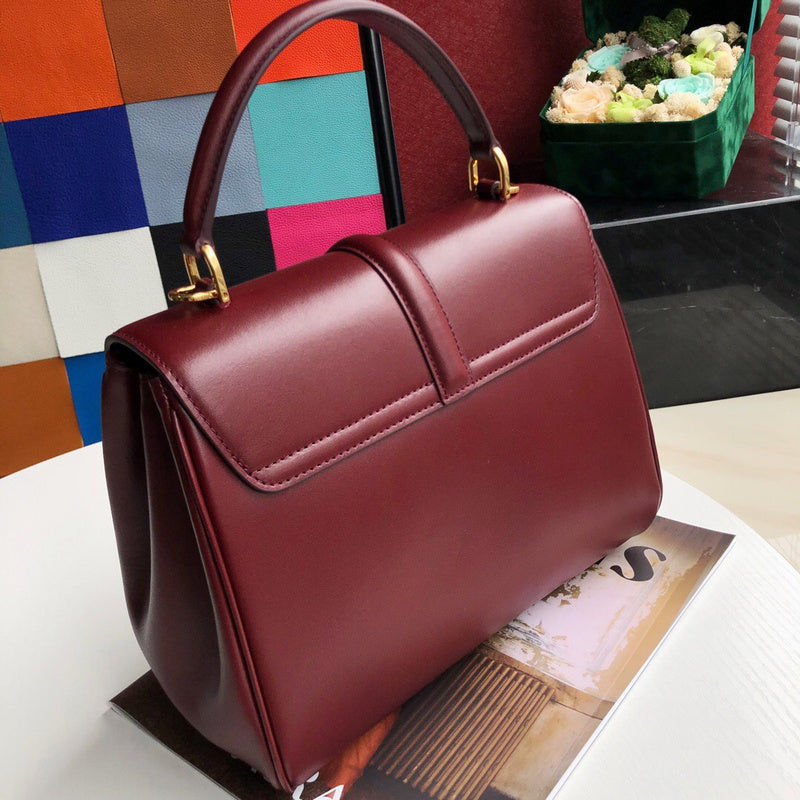 Handle and strap detail of premium everyday-luxe women's handbag – women's luxury handbag