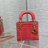 Front view of statement sleek women's handbag – women's luxury handbag