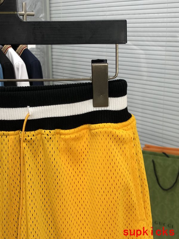 Full styled look of Rhude luxury clothing with streetwear-inspired cut