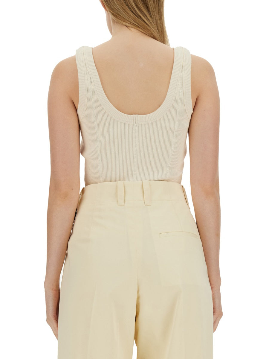 Bottega Veneta Tops? Bottega Veneta Women Jersey Top Premium Designer Casual Top