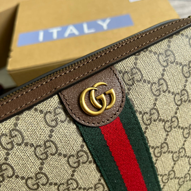 Side profile of signature elevated women's handbag – women's designer-style accessory