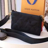 Close-up detail of everyday-luxe elevated women's handbag – women's luxury accessory