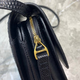 Timeless Vegan Leather Handbag - Modern Structured Build | Women's Designer-Inspired Purse #704 - hardware and detail close-up (image 5) of designer-inspired handbag