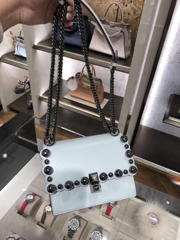 Ziva's Charm handbag – angled view (Standard Size)