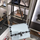 Ziva's Charm handbag – angled view (Standard Size)