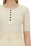 Bottega Veneta tee shirts side profile designer luxury fashion