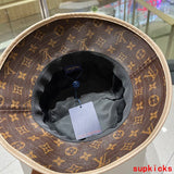 Close-up detail view of Louis Vuitton unisex cap
