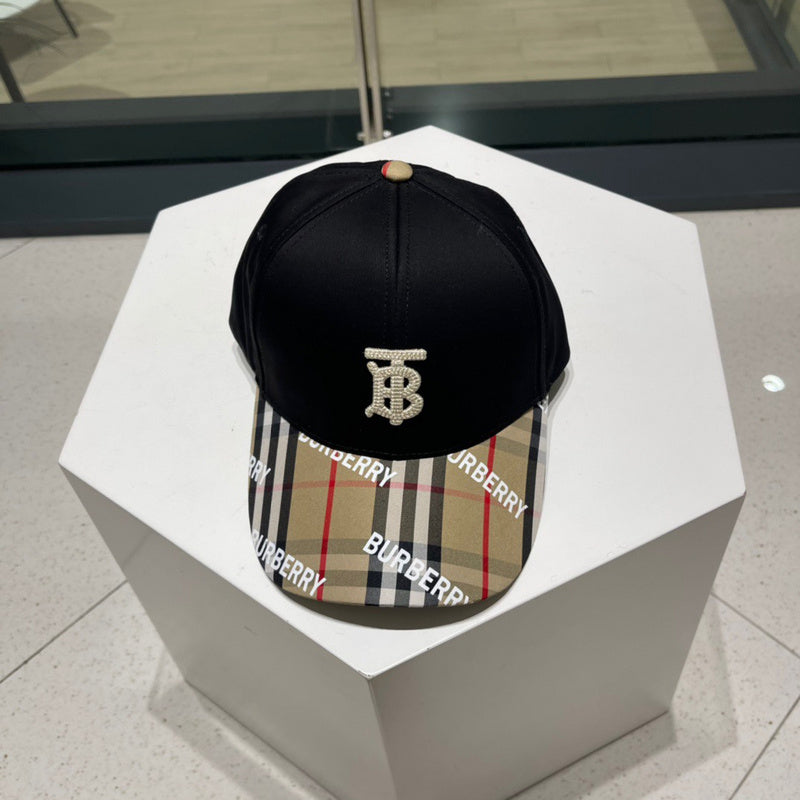 Full view of Burberry unisex cap