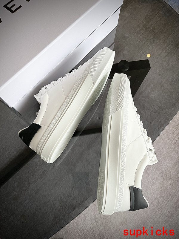 Givenchy White Platform Heels - Detail Shot of Craftsmanship