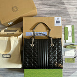 Top view of elevated premium women's handbag – women's luxury handbag