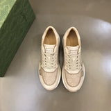 Gucci muted earth tones luxury sneakers view 10 everyday casual design