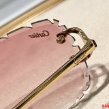 Front view of Cartier unisex sunglasses