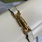 Back view of chic classic women's handbag – women's luxury handbag