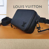 Back view of refined premium women's handbag – women's statement bag