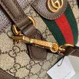 Back view of signature refined women's handbag – women's everyday handbag