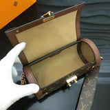 Front view of polished structured women's handbag – women's everyday handbag