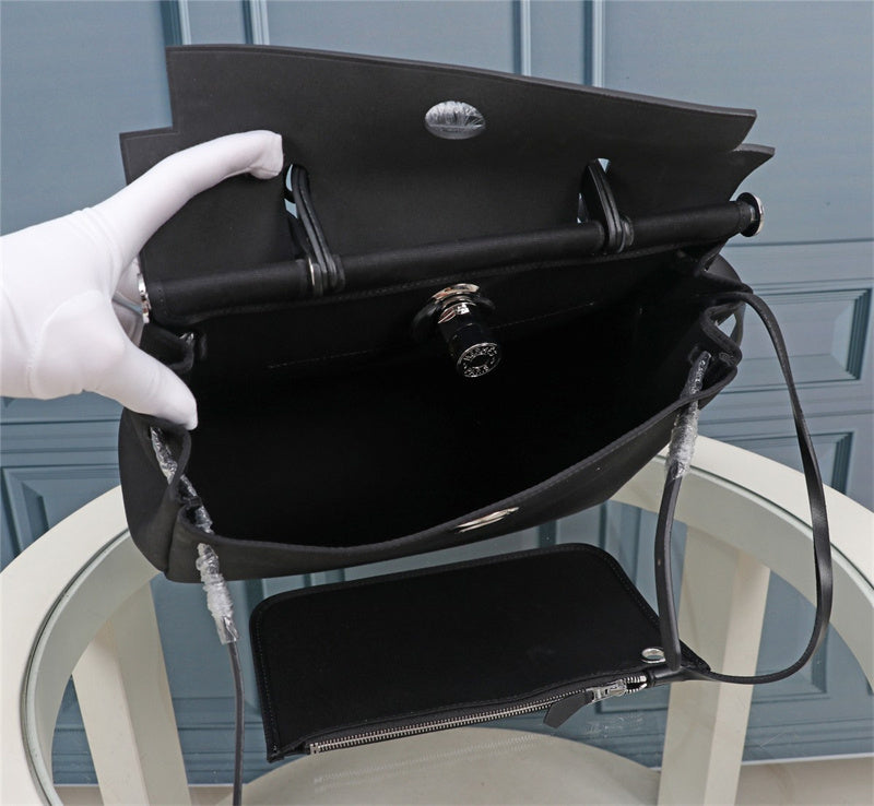 Interior view of minimalist premium bag