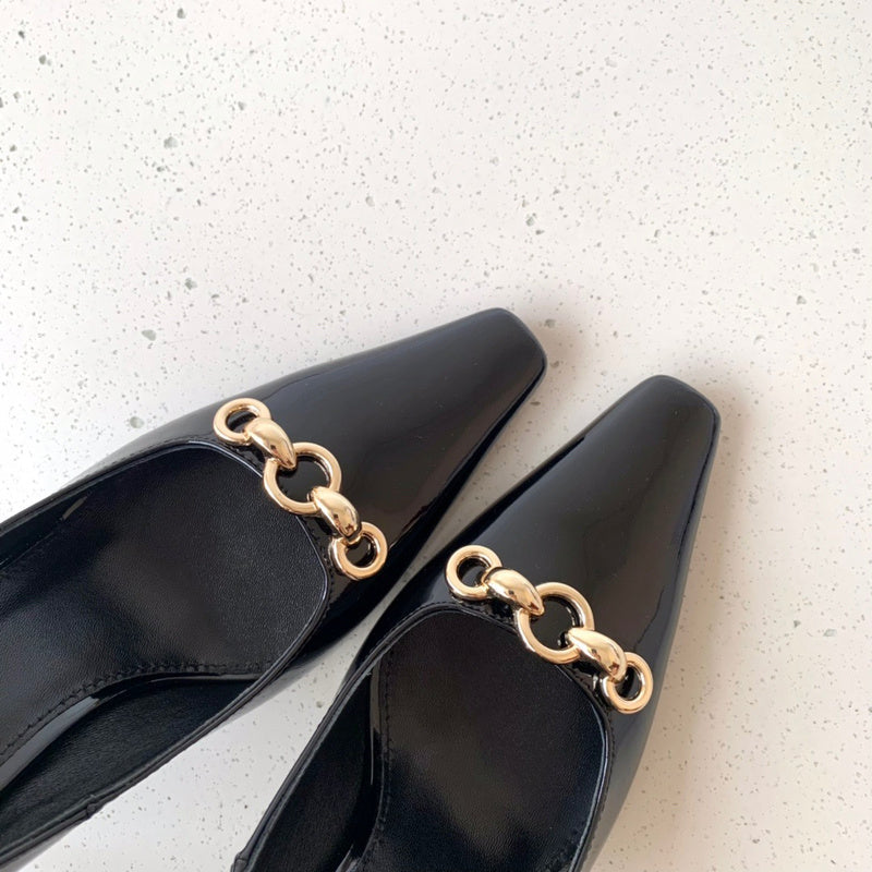 Saint Laurent luxury shoes back view — premium authentic designer style