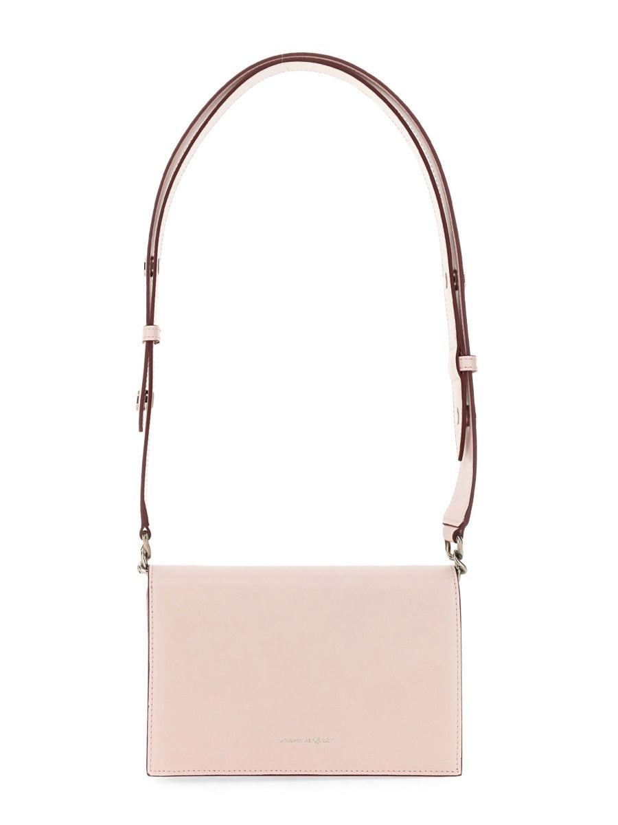 Alexander McQueen premium cross body bags detail and craftsmanship close-up