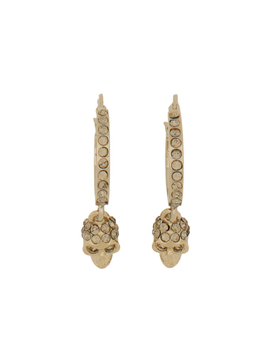 Alexander McQueen Accessories? Alexander Mcqueen Women Orecchini A Cerchio Skull Premium Everyday Designer Accessory