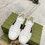 Gucci bold contrast luxury sneakers view 9 sleek tonal finish