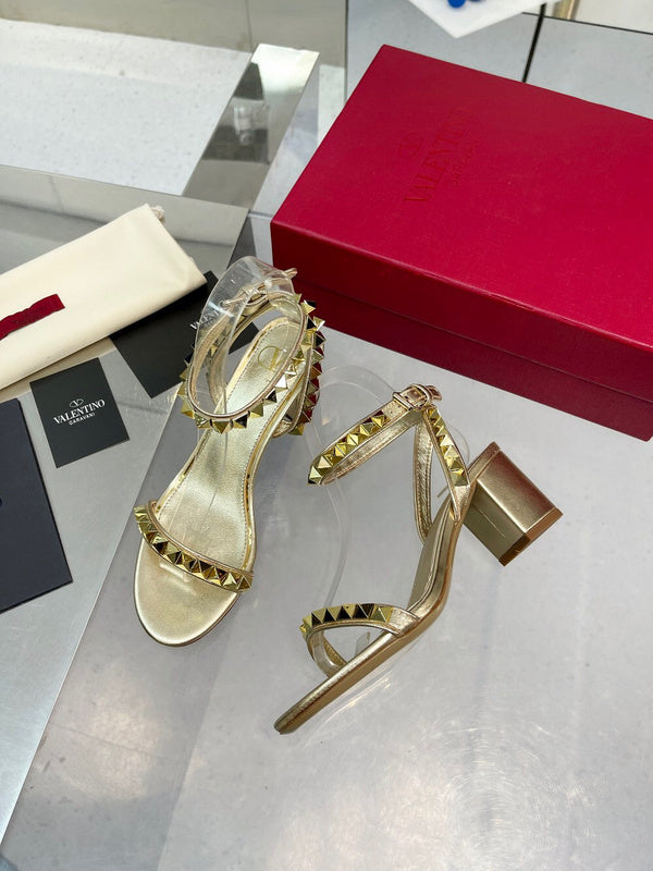 Valentino Garavani luxury shoes detail shot