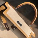 Close-up detail of contemporary bag design