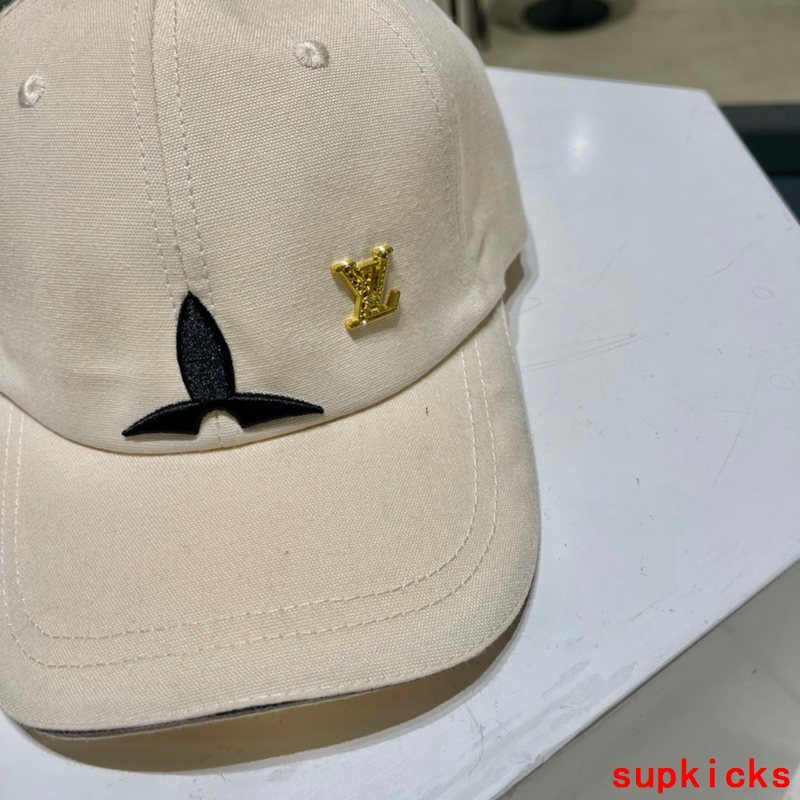 Side view of Louis Vuitton unisex cap
