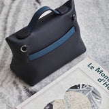Close-up detail of timeless bag design