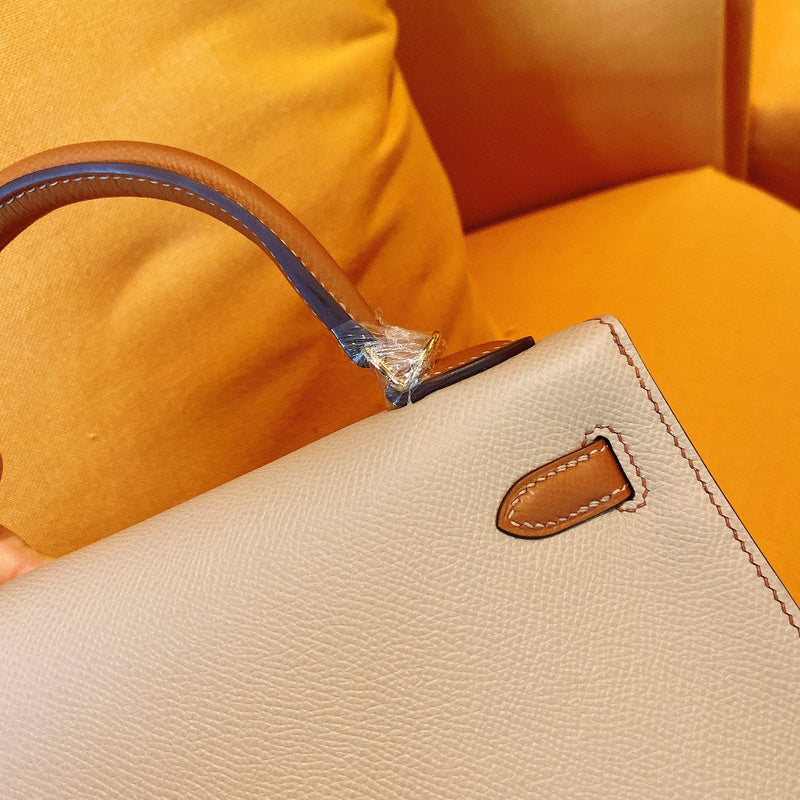 Modern bag shown from front angle