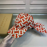 Front view of Burberry unisex cap
