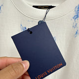Front view of Louis Vuitton cotton t-shirt with streetwear-inspired cut